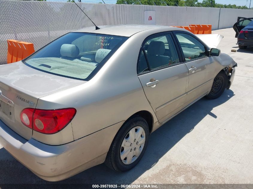 2006 Toyota Corolla Ce/Le/S VIN: 2T1BR32EX6C577769 Lot: 39578925