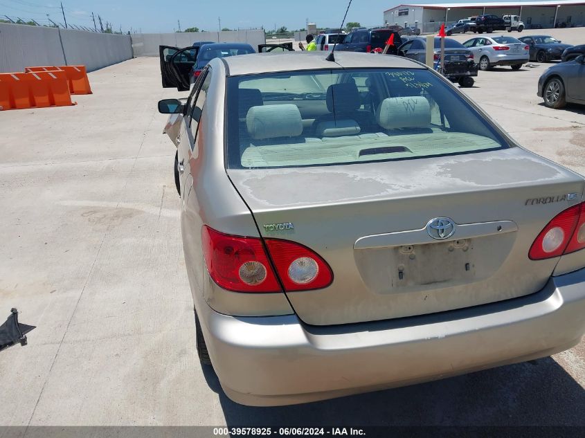 2006 Toyota Corolla Ce/Le/S VIN: 2T1BR32EX6C577769 Lot: 39578925