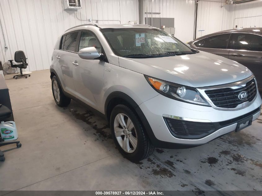 2013 Kia Sportage Lx VIN: KNDPBCA21D7477656 Lot: 39578927