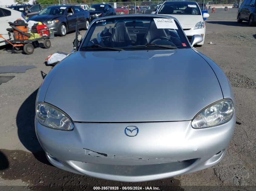 2005 Mazda Mx-5 Miata Ls VIN: JM1NB353250411833 Lot: 39578928