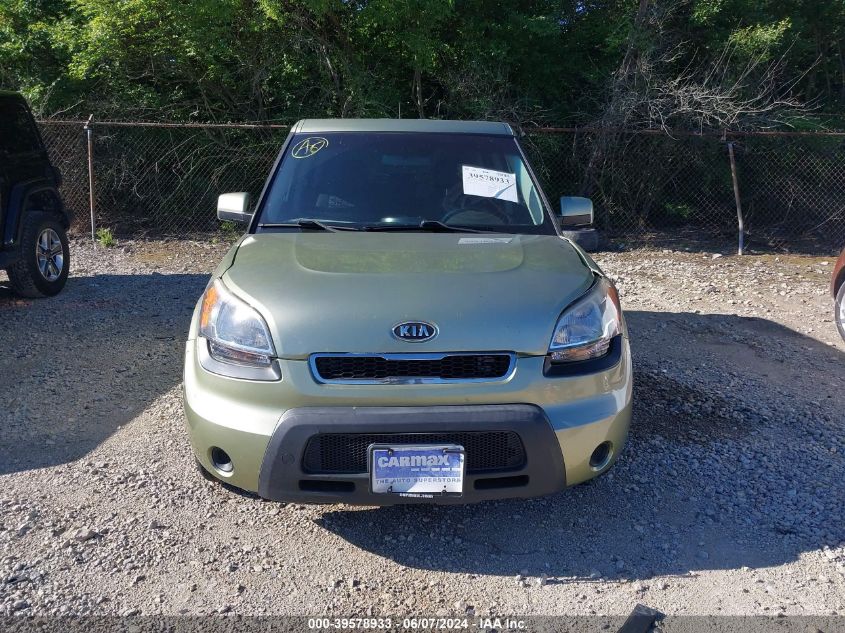 2011 Kia Soul + VIN: KNDJT2A20B7237024 Lot: 39578933
