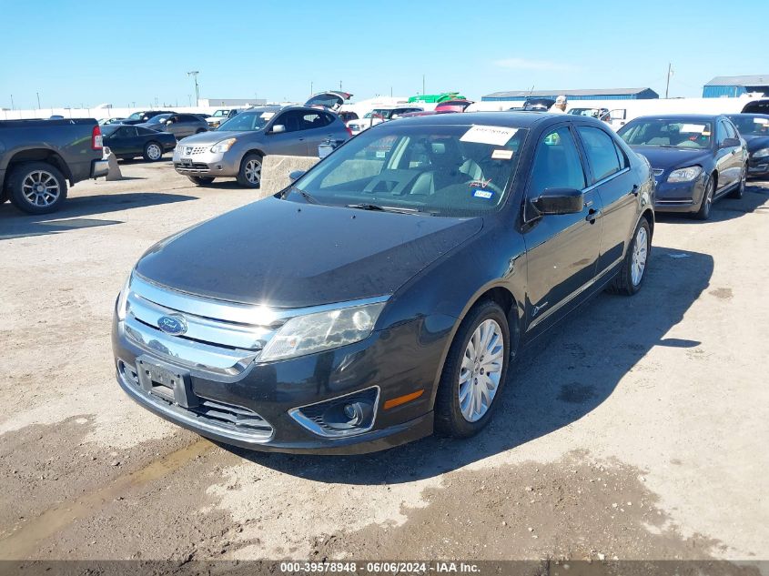 2010 Ford Fusion Hybrid VIN: 3FADP0L36AR132920 Lot: 39578948