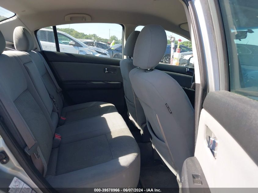 2010 Nissan Sentra 2.0S VIN: 3N1AB6AP7AL660704 Lot: 39578966