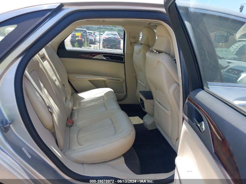 2014 Lincoln Mkz VIN: 3LN6L2J91ER826126 Lot: 39578972