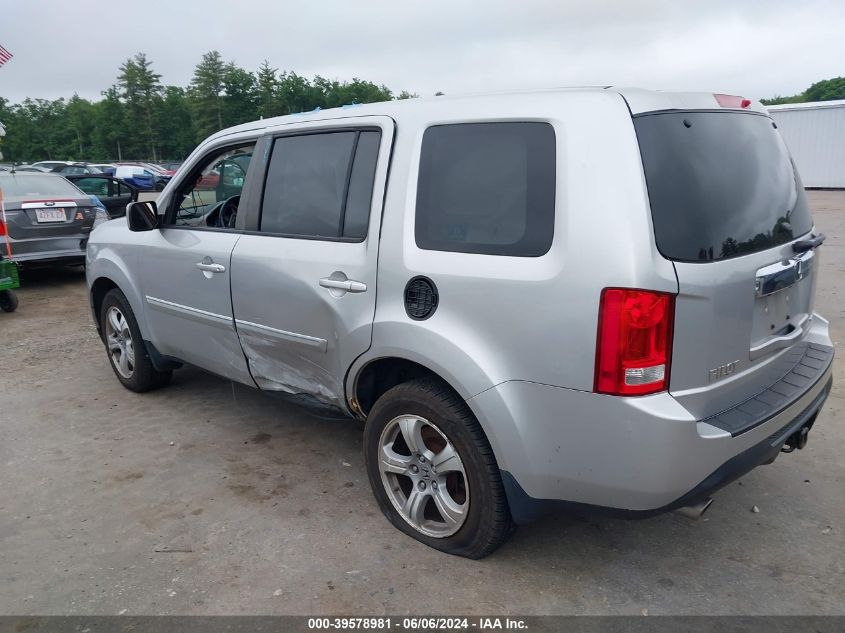 2012 Honda Pilot Ex VIN: 5FNYF4H42CB076843 Lot: 39578981