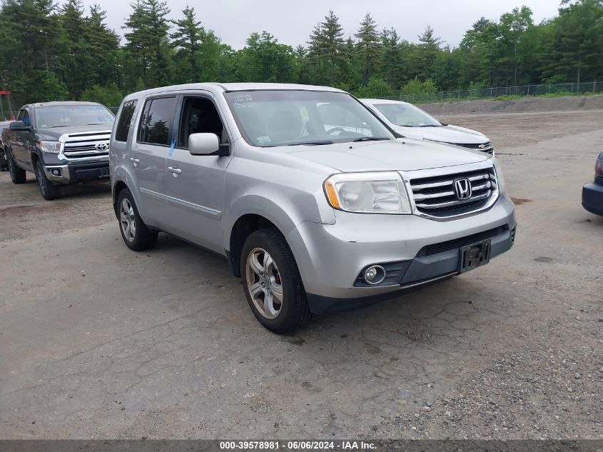 2012 Honda Pilot Ex VIN: 5FNYF4H42CB076843 Lot: 39578981