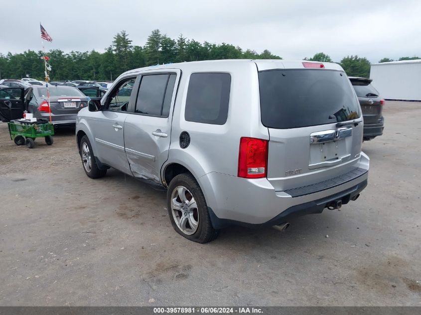 2012 Honda Pilot Ex VIN: 5FNYF4H42CB076843 Lot: 39578981