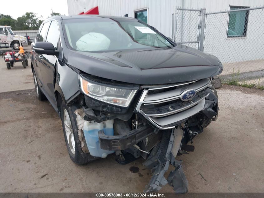 2017 Ford Edge Sel VIN: 2FMPK4J82HBB29805 Lot: 39578983