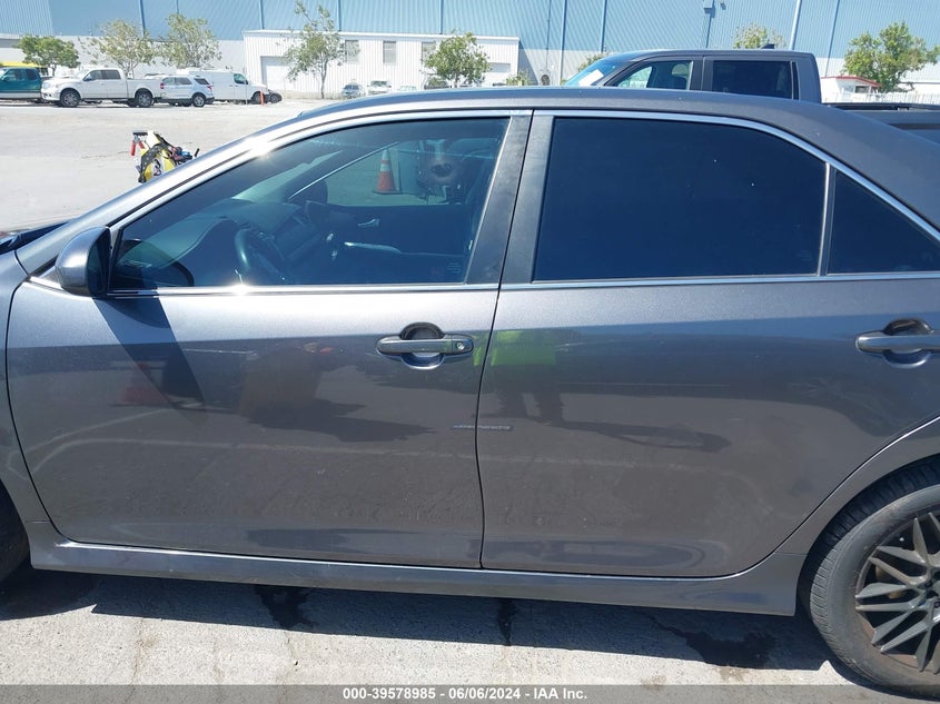 2014 Toyota Camry Se VIN: 4T1BF1FK9EU463546 Lot: 39578985