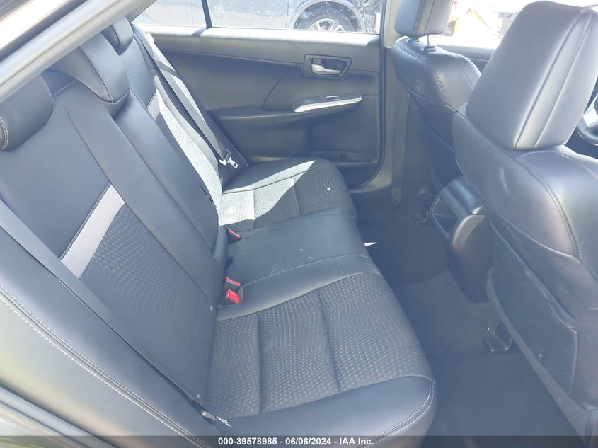 2014 Toyota Camry Se VIN: 4T1BF1FK9EU463546 Lot: 39578985