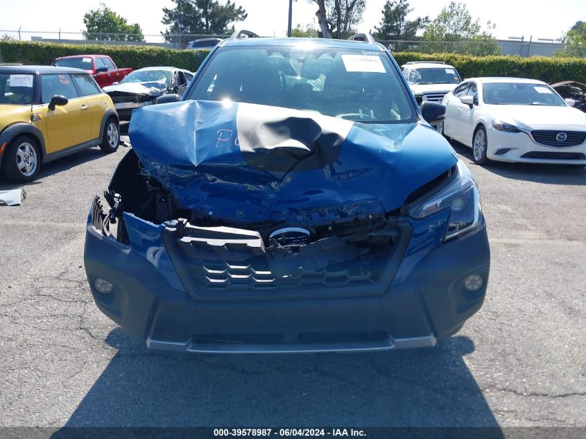 2022 Subaru Forester Wilderness VIN: JF2SKAMCXNH496092 Lot: 39578987