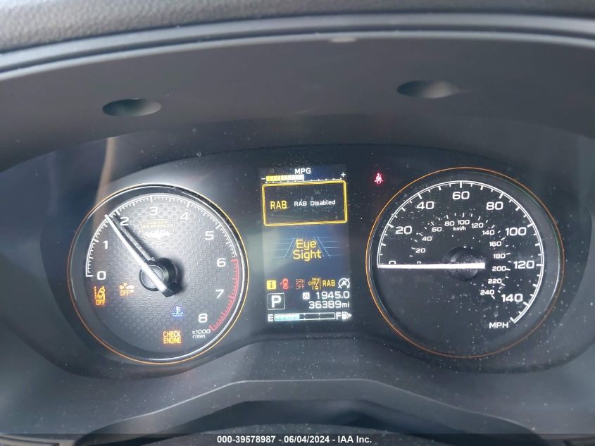 2022 Subaru Forester Wilderness VIN: JF2SKAMCXNH496092 Lot: 39578987