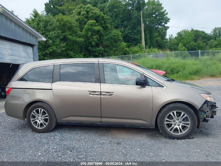 2012 Honda Odyssey Ex-L VIN: 5FNRL5H61CB112087 Lot: 39578990