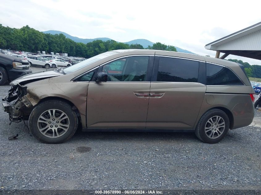 2012 Honda Odyssey Ex-L VIN: 5FNRL5H61CB112087 Lot: 39578990