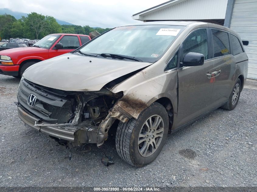 2012 Honda Odyssey Ex-L VIN: 5FNRL5H61CB112087 Lot: 39578990