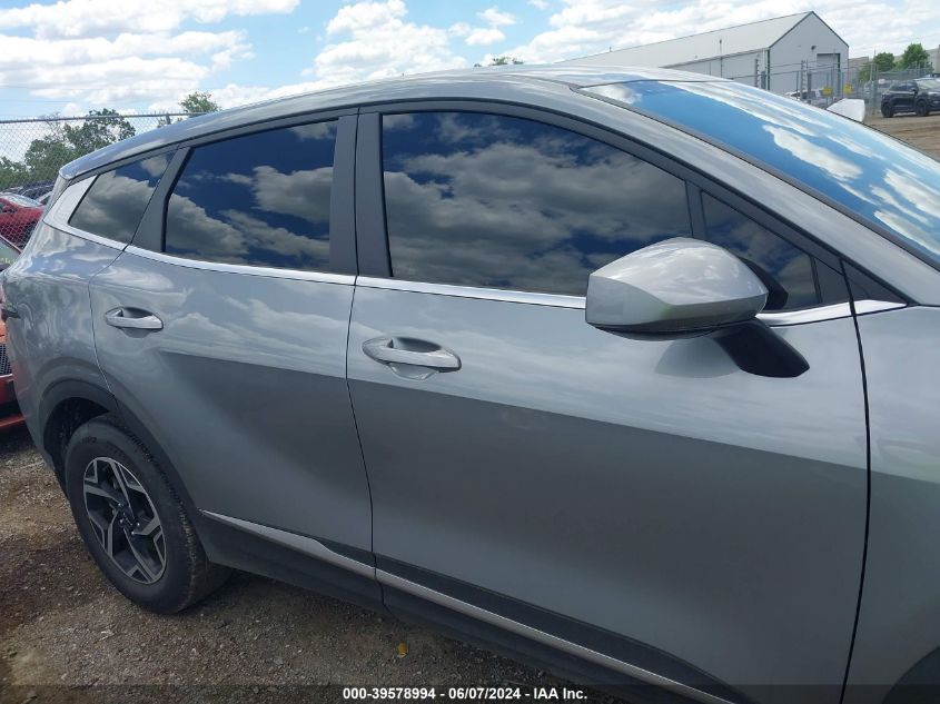 2023 Kia Sportage Lx VIN: KNDPUCAF3P7118908 Lot: 39578994