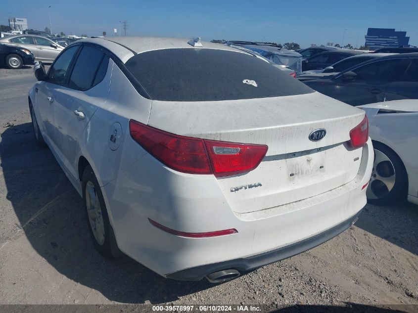 2014 Kia Optima Lx VIN: KNAGM4A77E5476114 Lot: 39578997