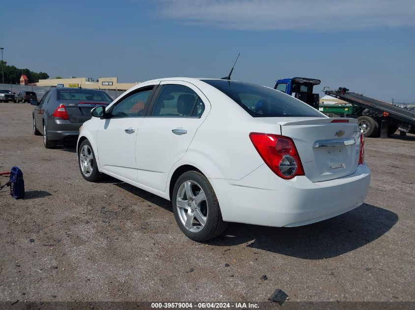 2013 Chevrolet Sonic Ltz Auto VIN: 1G1JE5SH1D4125926 Lot: 39579004