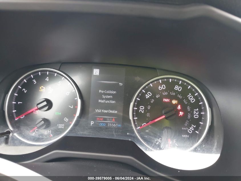 2022 Toyota Rav4 Le VIN: 2T3K1RFV1NC201648 Lot: 39579005