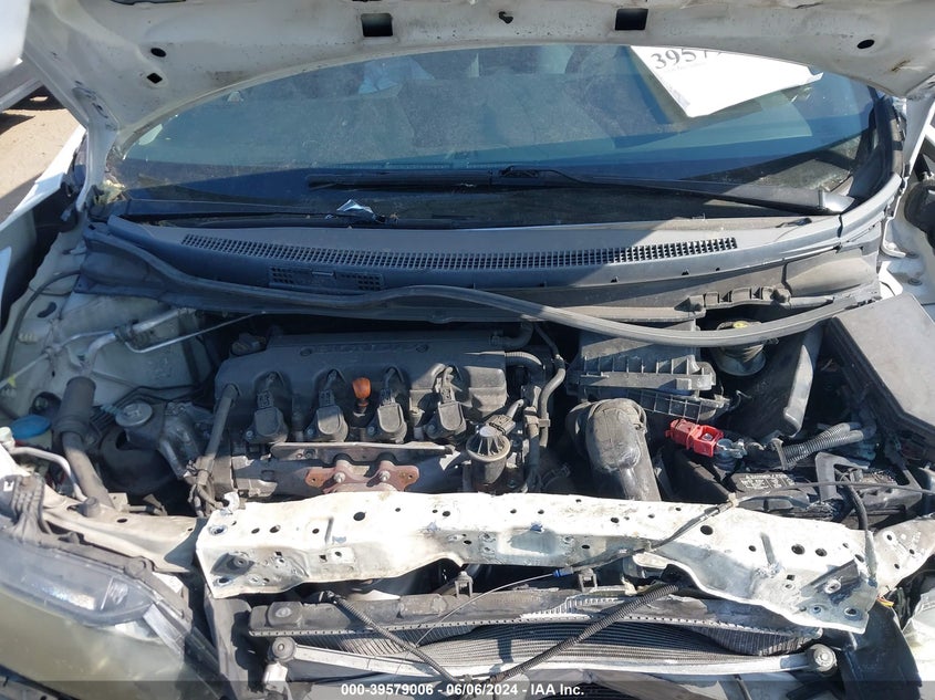 2013 Honda Civic Ex VIN: 2HGFG3B82DH504742 Lot: 39579006