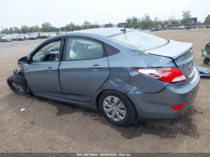 2017 HYUNDAI ACCENT SE - KMHCT4AE2HU355676