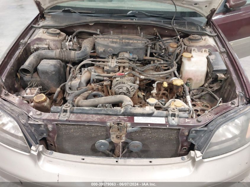 2001 Subaru Outback Limited VIN: 4S3BE686417200748 Lot: 39579063