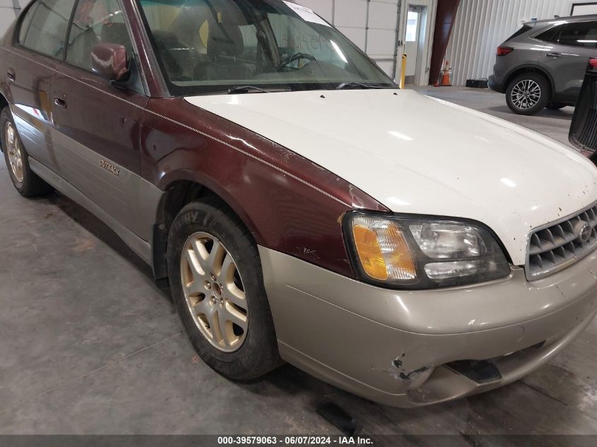 2001 Subaru Outback Limited VIN: 4S3BE686417200748 Lot: 39579063