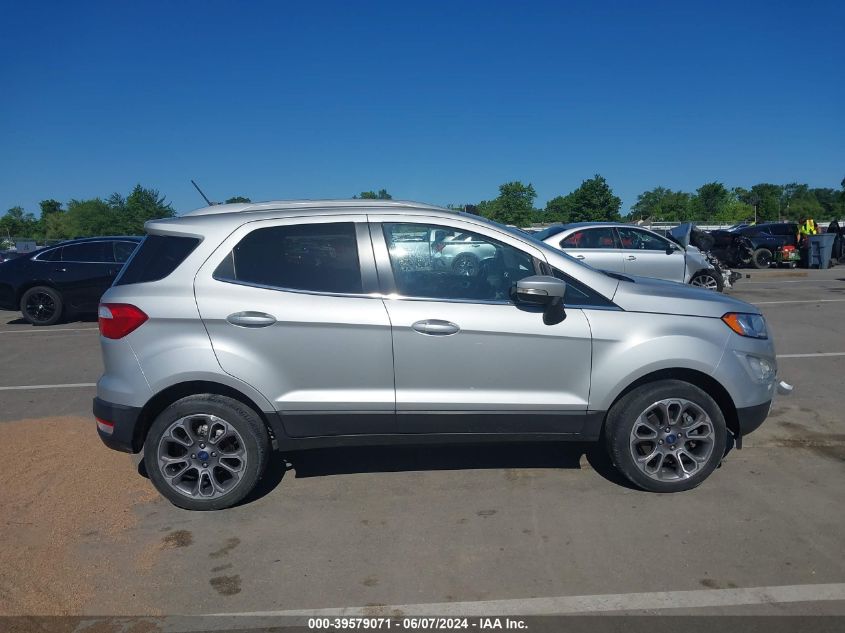 2020 Ford Ecosport Titanium VIN: MAJ6S3KLXLC315071 Lot: 39579071