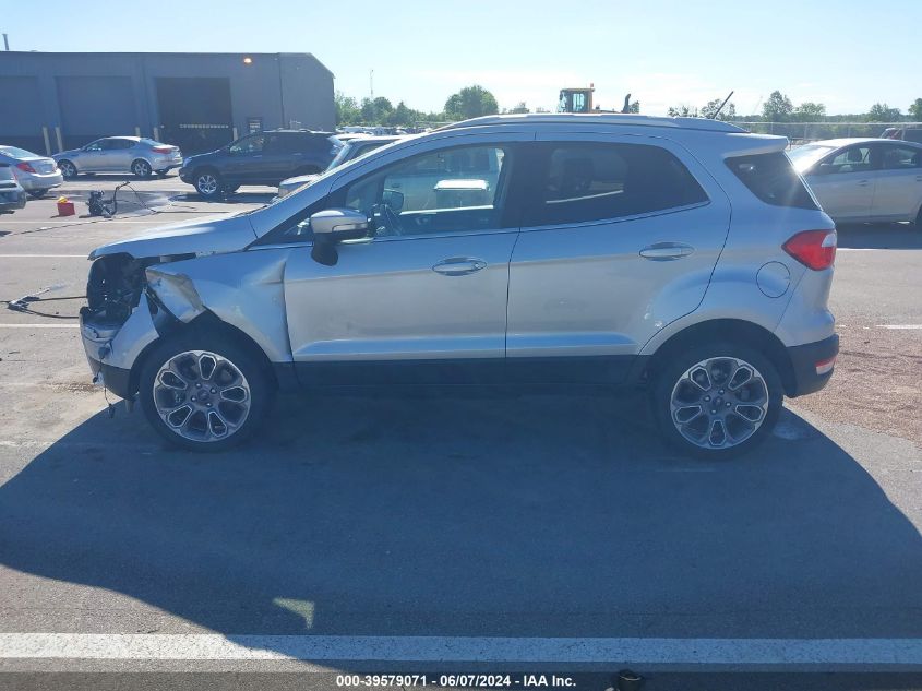 2020 Ford Ecosport Titanium VIN: MAJ6S3KLXLC315071 Lot: 39579071