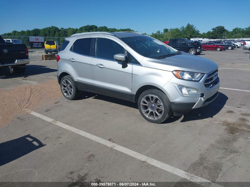 2020 Ford Ecosport Titanium VIN: MAJ6S3KLXLC315071 Lot: 39579071