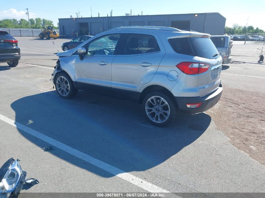 2020 Ford Ecosport Titanium VIN: MAJ6S3KLXLC315071 Lot: 39579071