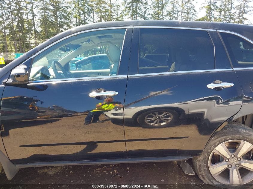 2013 Acura Mdx Technology Package VIN: 2HNYD2H34DH506816 Lot: 39579072