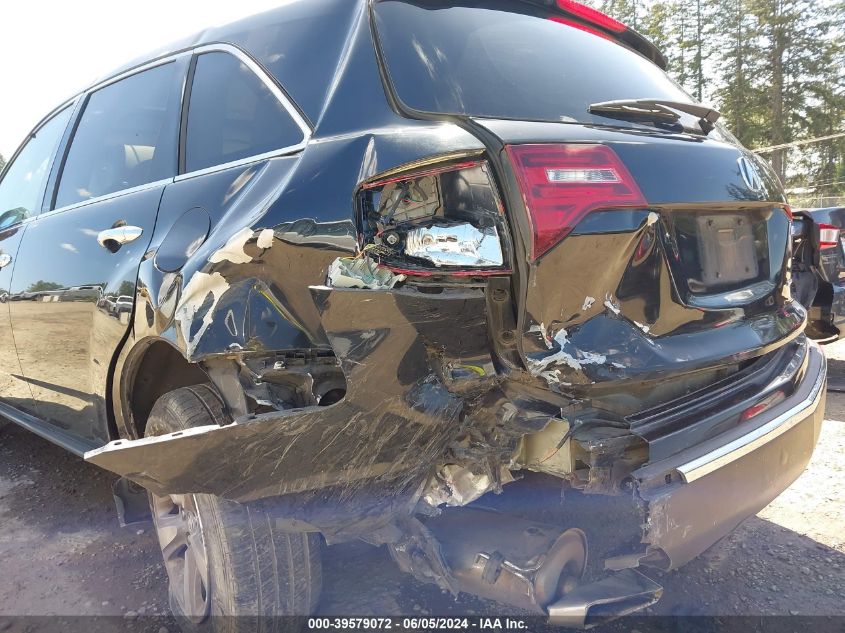 2013 Acura Mdx Technology Package VIN: 2HNYD2H34DH506816 Lot: 39579072