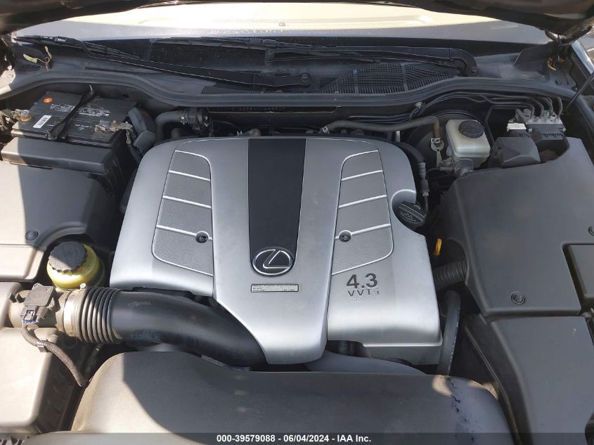 2004 Lexus Ls 430 VIN: JTHBN36F940123890 Lot: 39579088