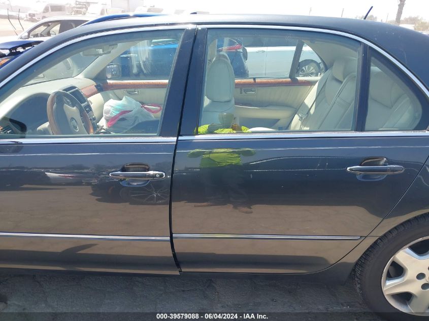 2004 Lexus Ls 430 VIN: JTHBN36F940123890 Lot: 39579088