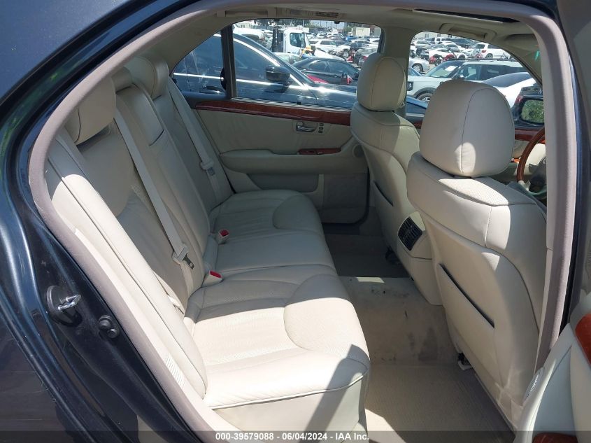 2004 Lexus Ls 430 VIN: JTHBN36F940123890 Lot: 39579088