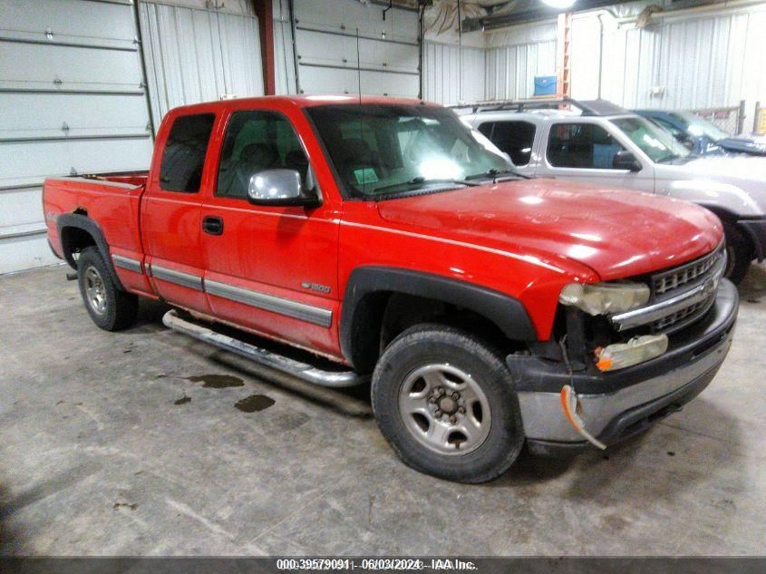 2002 Chevrolet Silverado 1500 Ls VIN: 2GCEK19T721252743 Lot: 39579091