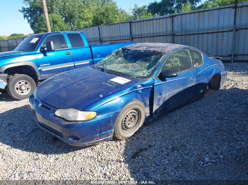 2004 Chevrolet Monte Carlo Ss VIN: 2G1WX12K249232520 Lot: 39579092