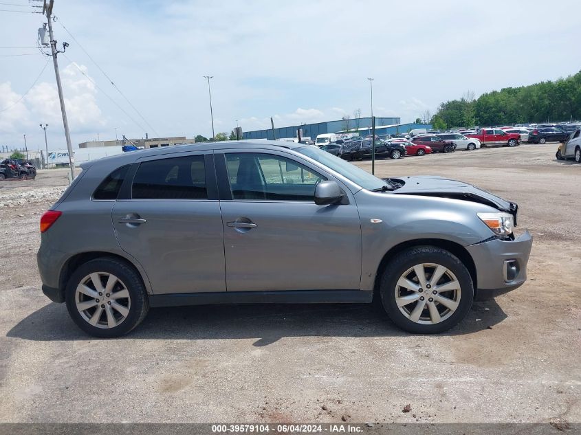 2014 Mitsubishi Outlander Sport Se VIN: 4A4AR4AU8EE023922 Lot: 39579104