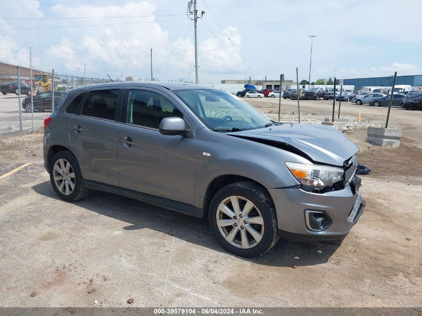 2014 Mitsubishi Outlander Sport Se VIN: 4A4AR4AU8EE023922 Lot: 39579104