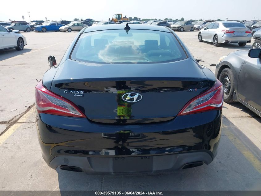 2013 Hyundai Genesis 2.0T VIN: KMHHT6KD1DU112037 Lot: 39579105