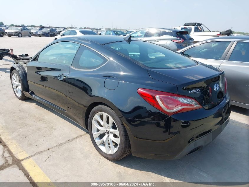 2013 Hyundai Genesis 2.0T VIN: KMHHT6KD1DU112037 Lot: 39579105