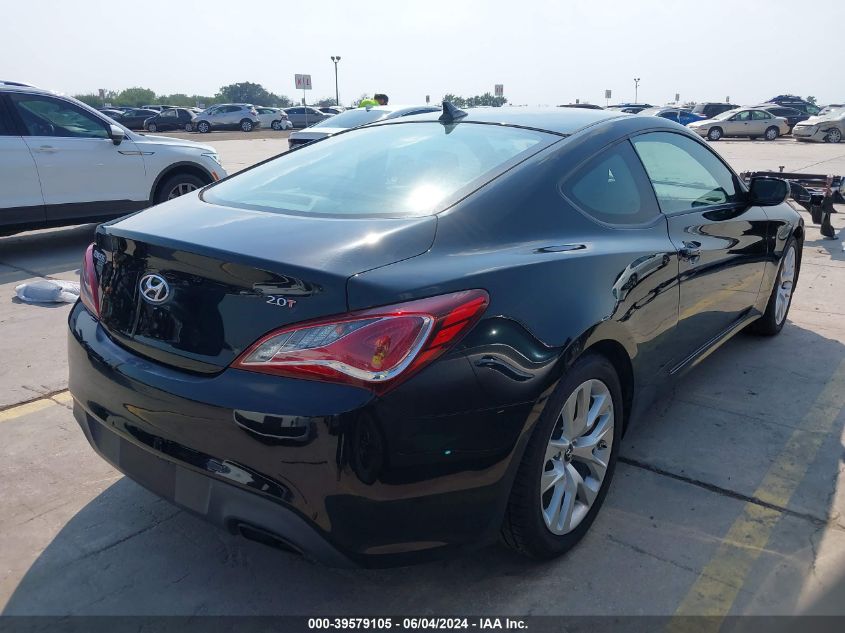 2013 Hyundai Genesis 2.0T VIN: KMHHT6KD1DU112037 Lot: 39579105