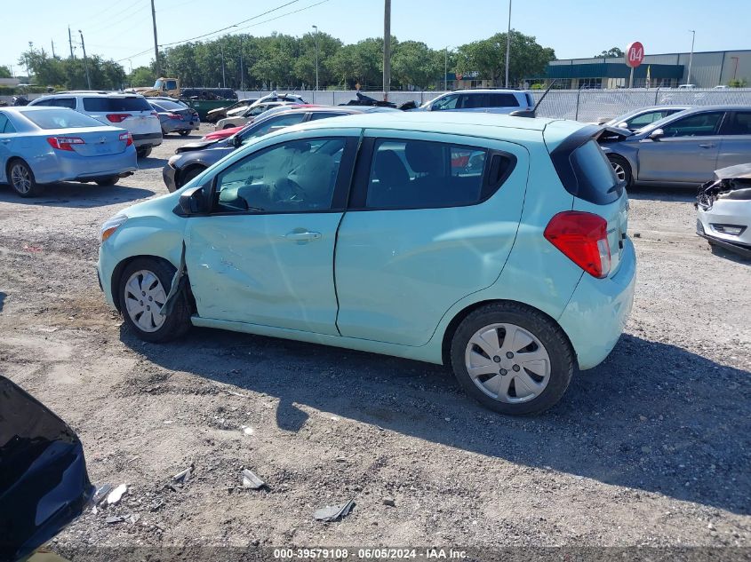 2017 Chevrolet Spark Ls Cvt VIN: KL8CB6SA5HC789877 Lot: 39579108