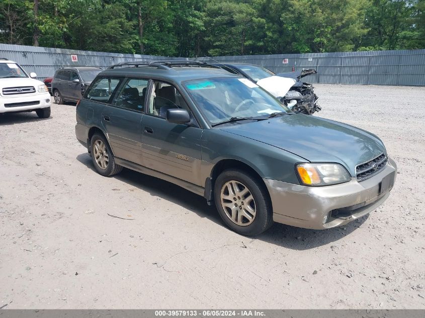 2000 Subaru Outback VIN: 4S3BH665XY7668205 Lot: 39579133