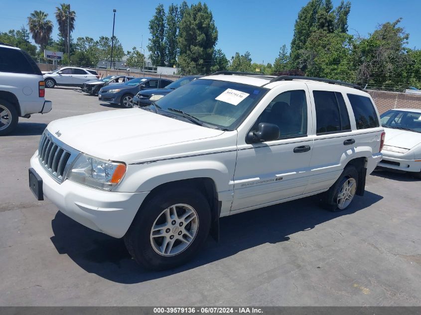 2004 Jeep Grand Cherokee Laredo VIN: 1J4GX48SX4C227928 Lot: 39579136