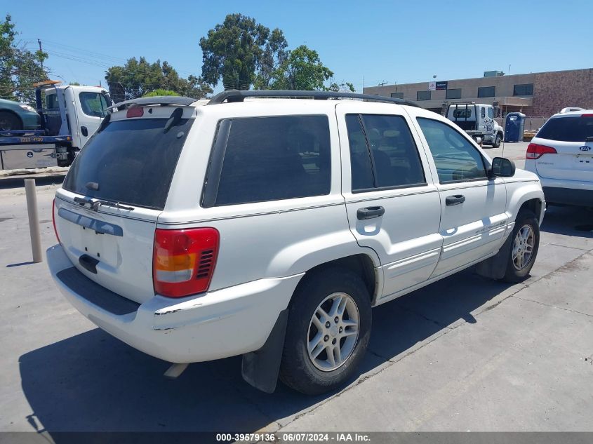 2004 Jeep Grand Cherokee Laredo VIN: 1J4GX48SX4C227928 Lot: 39579136