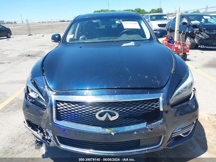 2018 Infiniti Q70 3.7X Luxe VIN: JN1BY1AR0JM220854 Lot: 39579140