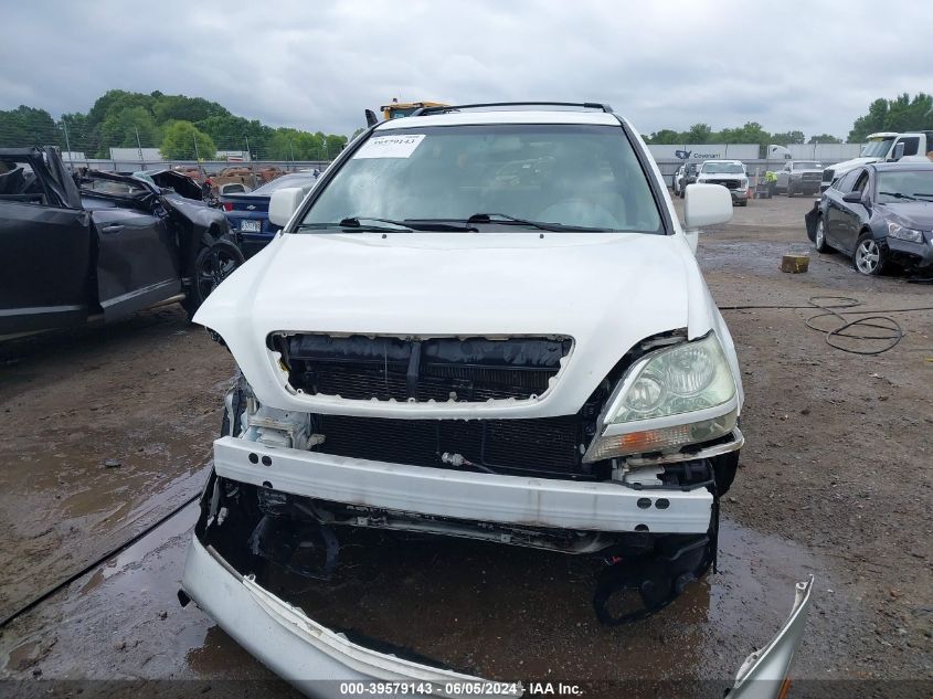 2002 Lexus Rx 300 VIN: JTJHF10UX20284764 Lot: 39579143