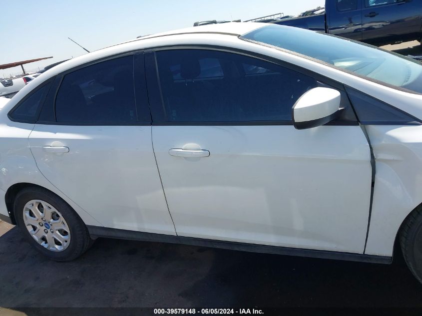 2012 Ford Focus Se VIN: 1FAHP3F2XCL185515 Lot: 39579148